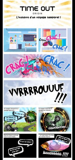 DALnftincubator's tweet photo. 👉 #TimeOutOrigin is not only a game... 👈 

It's also a story that is beautifully transcribed by a French community member! ❤️🔥 
I'll let you take at this gem created by @kidxofox 

Come and add your stone to the building, share your wonders with us! We are delighted! 😍 https://t.co/Rs68HSZbXZ