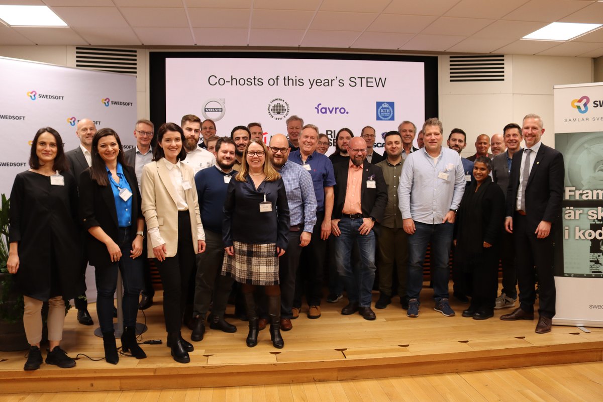 On November 15th the eleventh annual Software Technology Exchange Workshop, STEW 2022, took place in Stockholm. The conference, which was arranged at Teknikföretagen, was full of engaged participants and inspiring presentations and not least networking. 

lnkd.in/dnjwG277