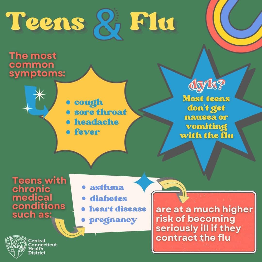 CCTHD4's tweet photo. By now you probably know that the flu is spreading rapidly in schools… here are some tips to both to avoid the flu and safely cope with it if you happen to get sick!

#influenza #fluseason #flu #flushot #publichealth #health #healtheducation #staysafe #teens #youngadult #ccthd https://t.co/ApSzLz8Szf