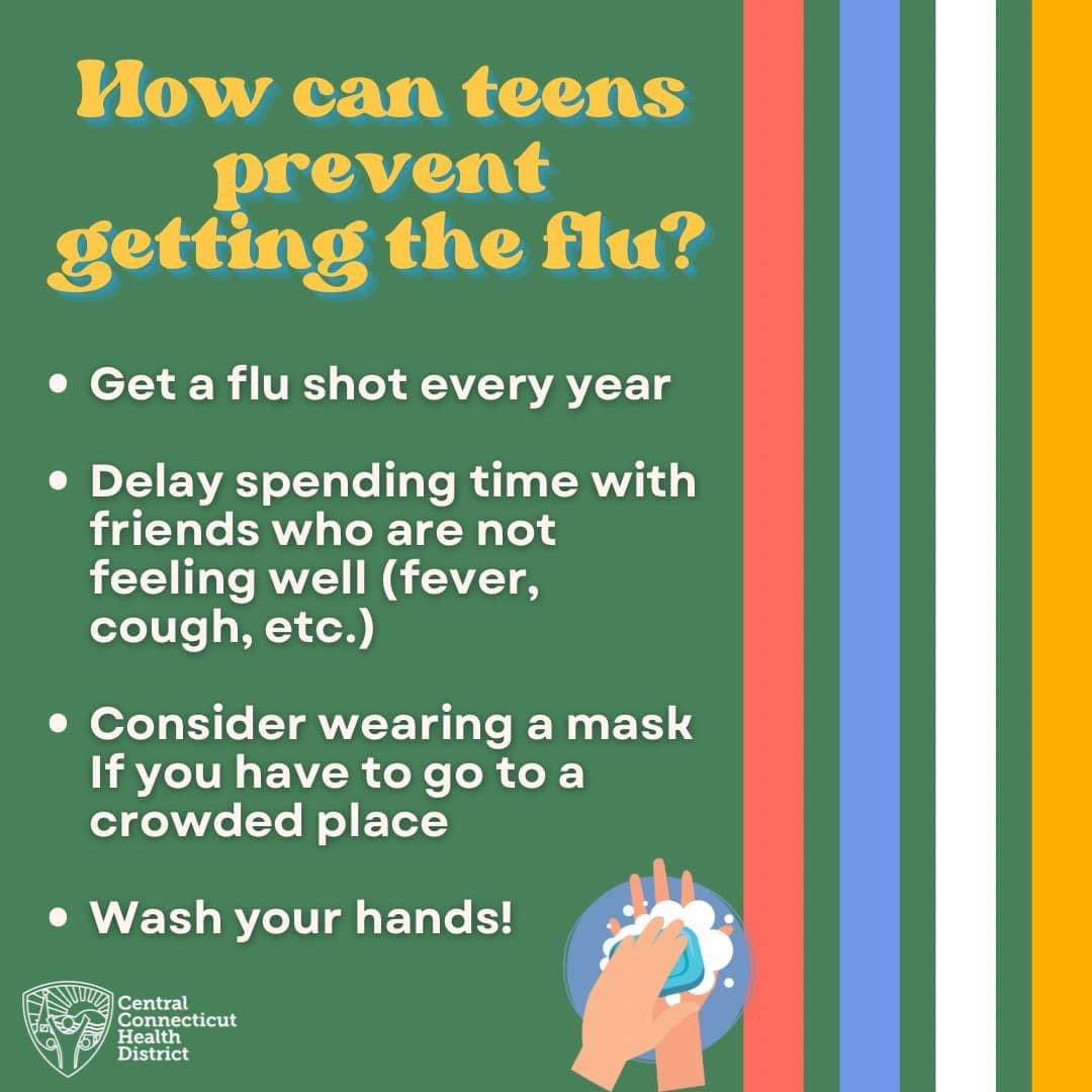 CCTHD4's tweet photo. By now you probably know that the flu is spreading rapidly in schools… here are some tips to both to avoid the flu and safely cope with it if you happen to get sick!

#influenza #fluseason #flu #flushot #publichealth #health #healtheducation #staysafe #teens #youngadult #ccthd https://t.co/ApSzLz8Szf