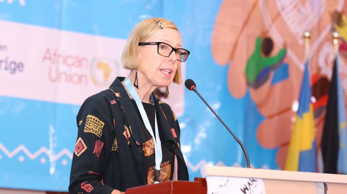 Johnnybrown_ke's tweet photo. Government representatives from various nations are releasing remarks on the status of defending CAAC in their nations as well as on the operational procedures that handle violations of children's rights.
#CAACConference2022
#ProtectingChildrenInConflicts
@MargaretKiogora https://t.co/0E3QseTBbl