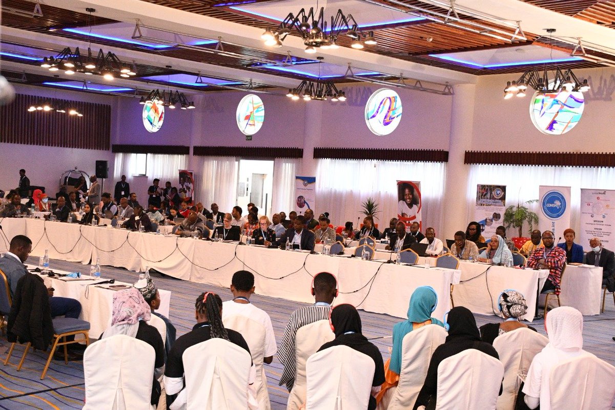 Johnnybrown_ke's tweet photo. Government representatives from various nations are releasing remarks on the status of defending CAAC in their nations as well as on the operational procedures that handle violations of children's rights.
#CAACConference2022
#ProtectingChildrenInConflicts
@MargaretKiogora https://t.co/0E3QseTBbl