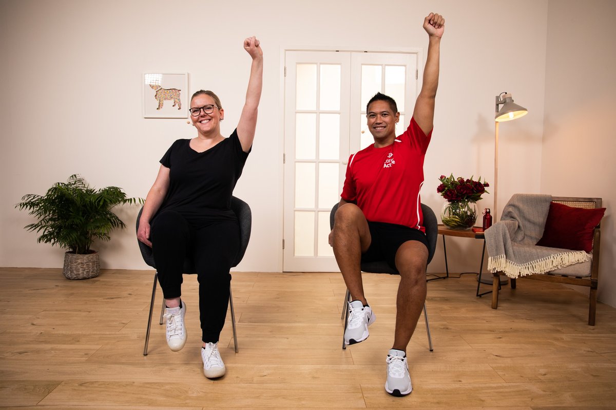 We’ve launched our new #CarersActive activity and wellbeing videos! There’s everything from boxing to Pilates to choose from.

Featuring carers, they’re short, snappy workouts so you can get active at home at a time that suits you. 

Check them out youtu.be/jnzlin7rXbc