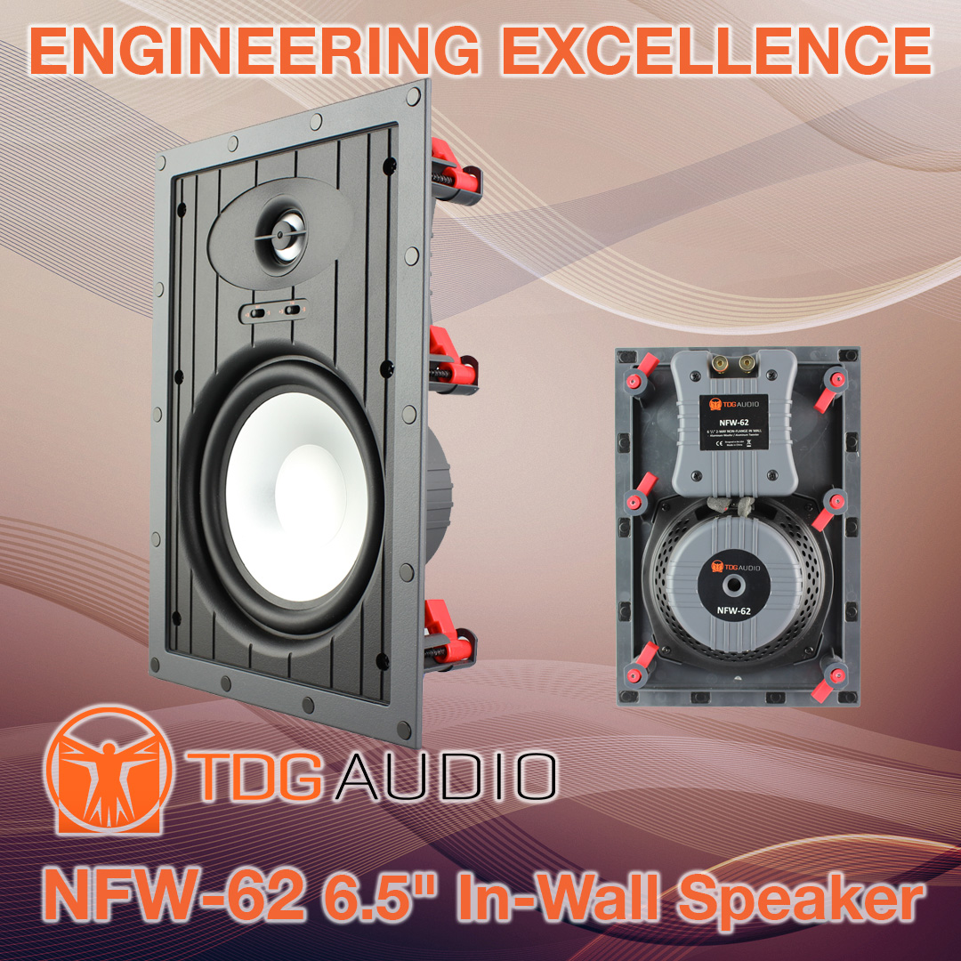 Have you been thinking about adding in-wall speakers into your home theater? The NFW-62 6.5 inch in-wall speaker is a fantastic addition to your home theater experience. #inwallspeakers #inwallhometheaterspeakers #engineeringexcellence tdgaudio.com/product/nfw-62…