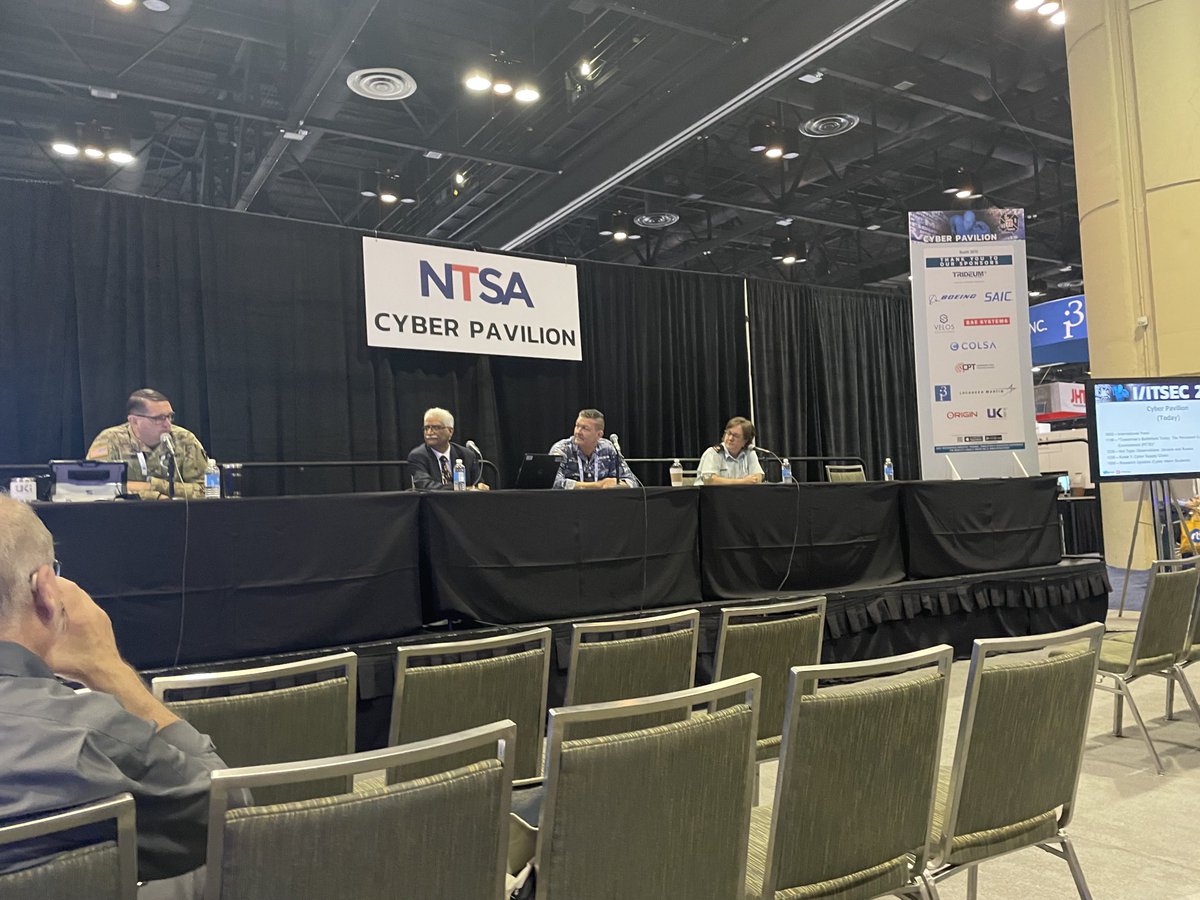 nholmes005's tweet photo. Great discussion on disinformation and cognitive warfare! ⁦@iitsec⁩ https://t.co/oK9hn452Aq