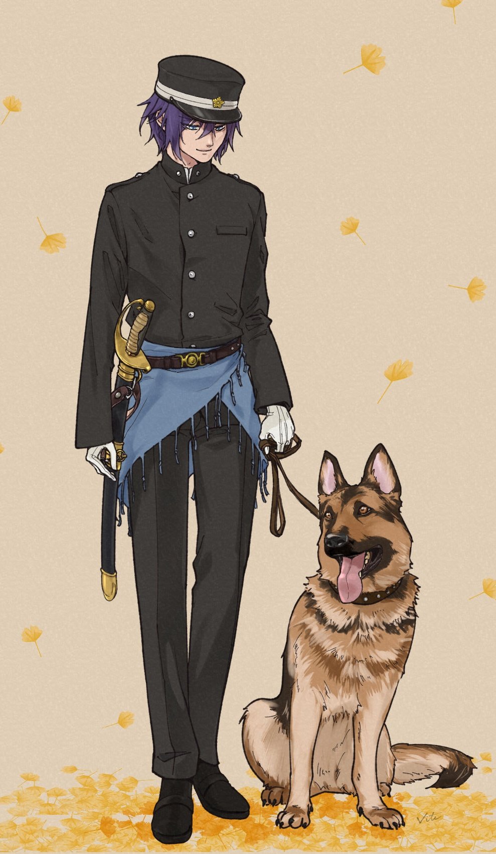 桜の御門　　P.D. 警察犬 プレート 警察犬のプレート | NO! NO! サリー＆GO! GO! マイク＆GYAN