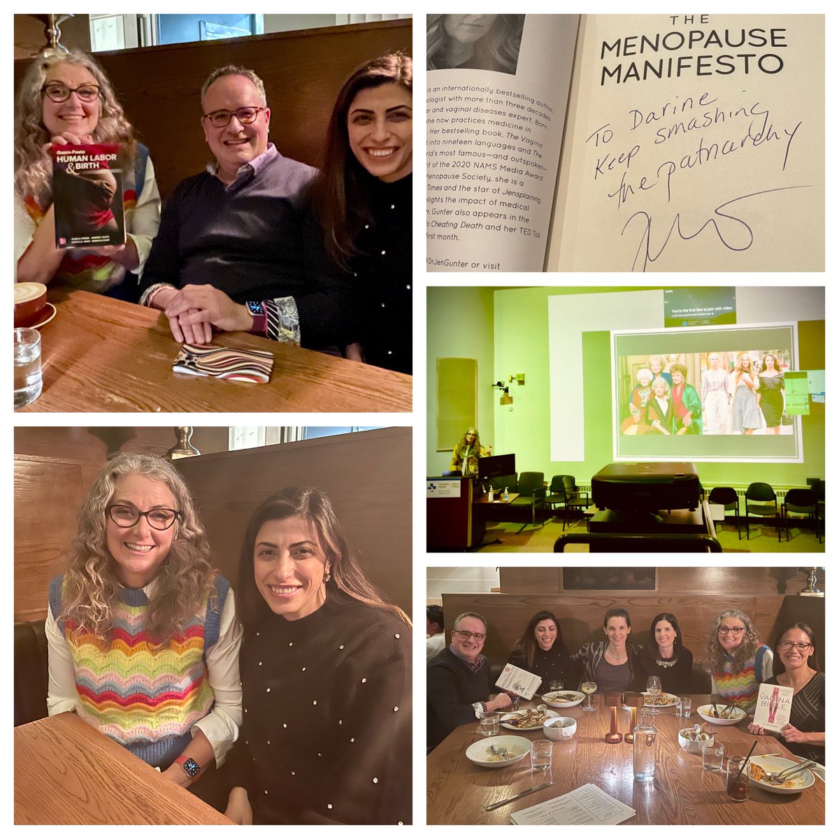 Hard to put into words how to exciting it was to meet and listen to <a href="/DrJenGunter/">Jennifer Gunter</a> and to exchange books! What an honour, please come back soon 💜 <a href="/OttawaHospital/">The Ottawa Hospital</a> <a href="/ObsGynTOH/">OBGYN TOH</a> <a href="/gdposner/">Glenn D. Posner</a> <a href="/JessicaDy_MD/">Jessica Dy</a> <a href="/EmilyDelpero/">Emily Delpero</a> <a href="/DrSonySinghMD/">Sony S Singh (he/him)</a>