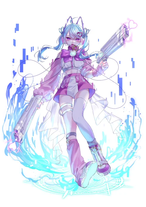 魔法少女#illustration #創作 #イラスト 