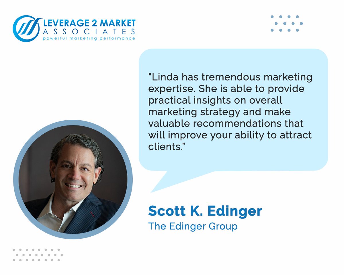 Practical marketing insights and valuable recommendations are why Scott values Linda's recommendations.
#Leverage2Market #GrowthIgniters #BusinessPodcast #strategicmarketing