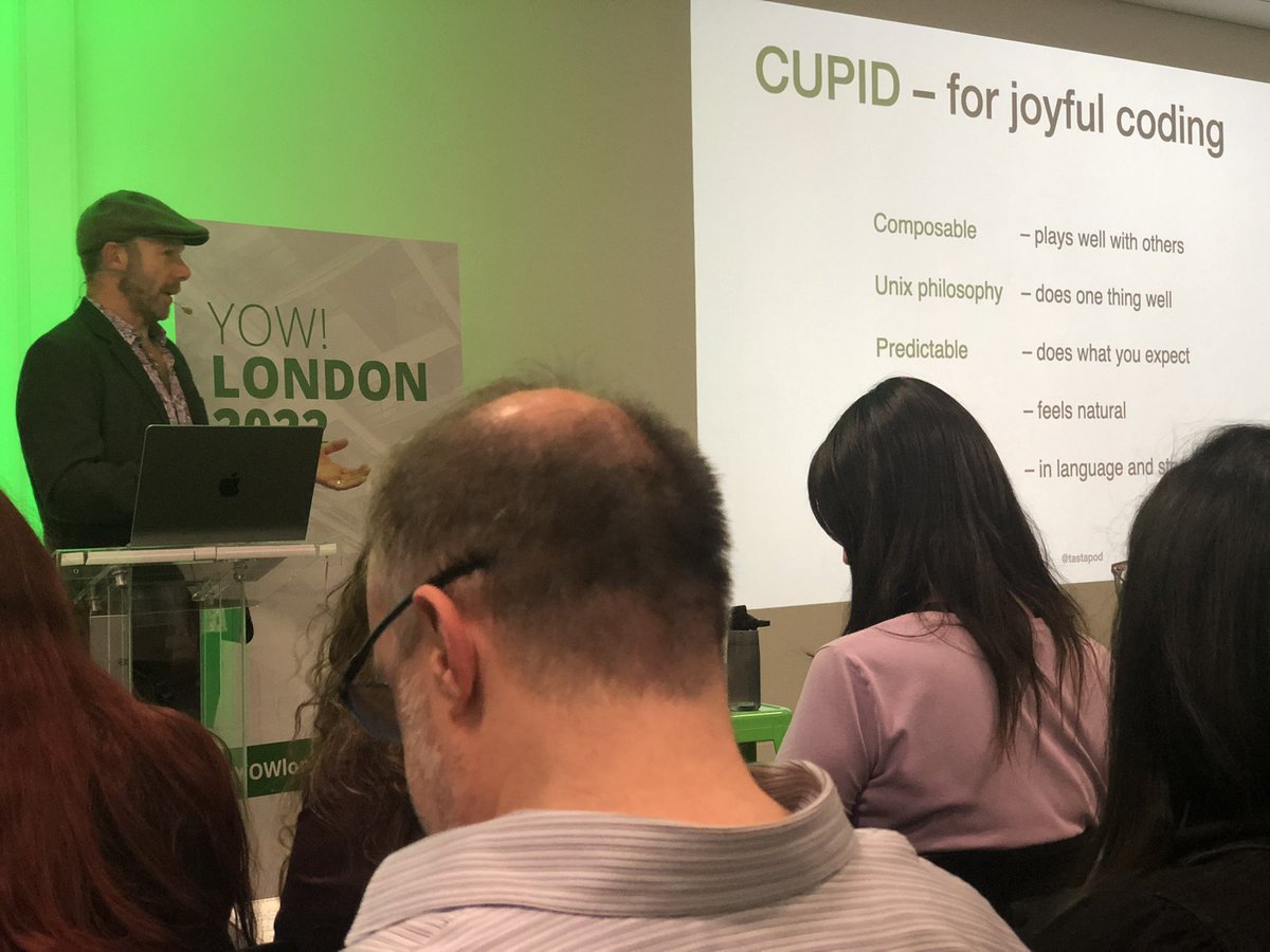 Julita Inca (@yulwitter) on Twitter photo Finding CUPID at #YOWlondon <a href="/yow_conf/">YOW! Conferences</a> <a href="/GOTOcon/">GOTO</a> <a href="/codenodeuk/">CodeNode Space & Events</a> let’s code the man of my dreams 🥲🤣 @tastapod Finding CUPID at #YOWlondon <a href="/yow_conf/">YOW! Conferences</a> <a href="/GOTOcon/">GOTO</a> <a href="/codenodeuk/">CodeNode Space & Events</a> let’s code the man of my dreams 🥲🤣 @tastapod