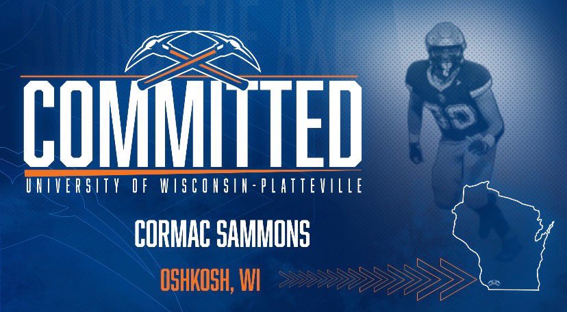 CormacSammons's tweet photo. Time to SWING THE AXE!⛏️ #Committed @Ryan_Munz @UWPlattFootball @OshkoshNorthHS https://t.co/ycrfMMgV0Z