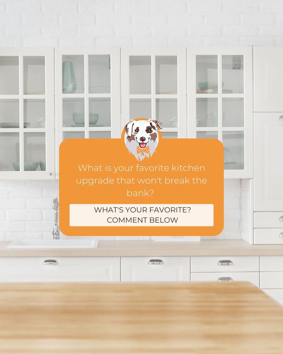 RittenhouseTeam's tweet photo. What is your favorite kitchen upgrade? New backsplash? Re-painted cabinets? Let us know!

#johnrittenhouseteam #thejohnrittenhouseteam #dreamhomefound #justsold #homelisting #forsale #seller #buyersagent https://t.co/Zo46RzibRu