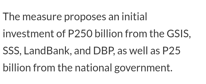 T4rgetL0cked's tweet photo. KUNG NADISMAYA TAYO SA CONFI AT INTEL FUNDS,

HUMANDA NA TAYO SA MAHARLIKA INVESTMENT FUND NA NILULUTO NG KAMARA NA SI SANDRO MISMO ANG PRINCIPAL AUTHOR,

AT APPROVED BY PRINCIPLE NA DAW ITO, KUKUHA NG INITIAL NA PONDO NA P250B MULA SA GSIS, SSS, LANDBANK AT DBP. https://t.co/z9t4oD5zzv