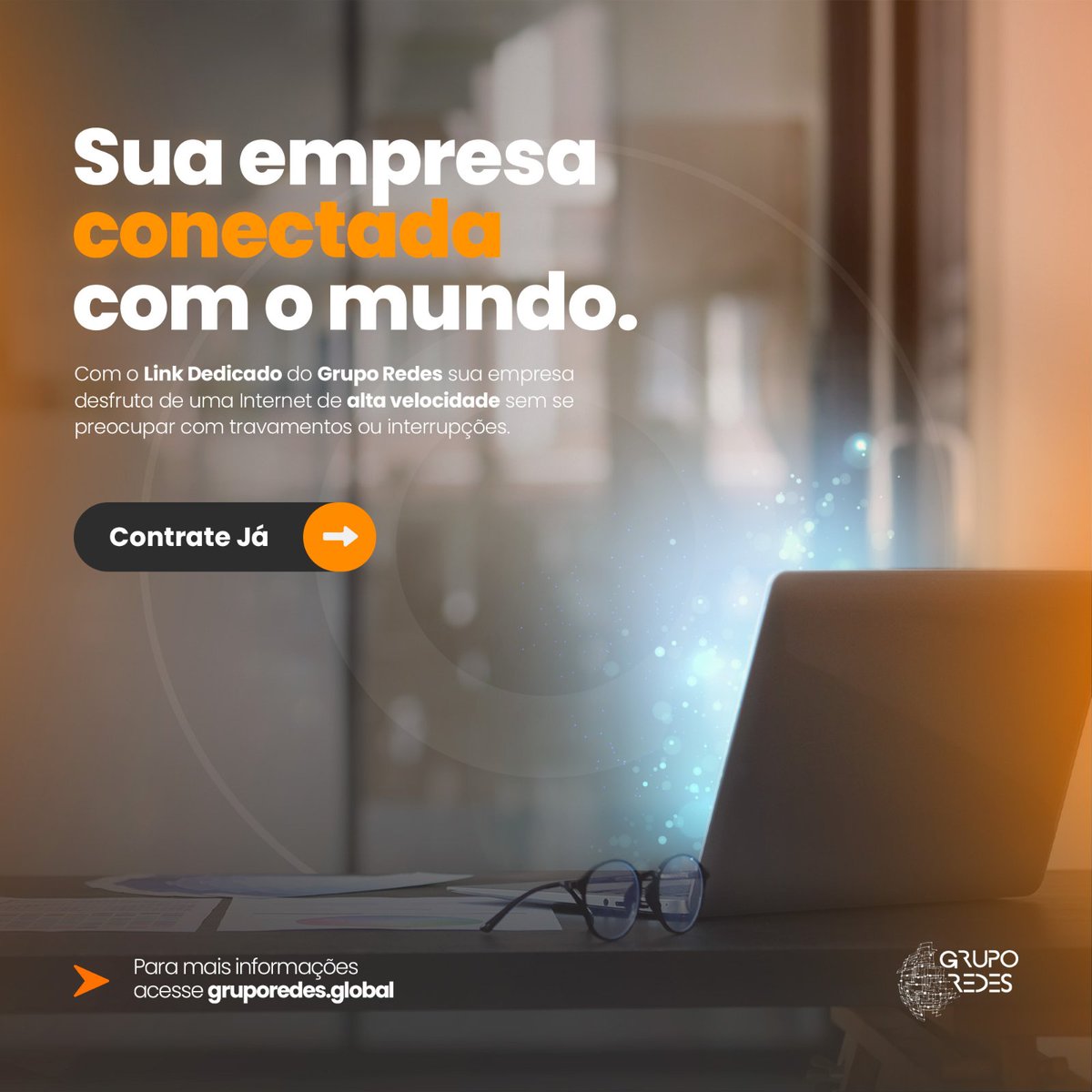 CONTRATE ACESSO À INTERNET DEDICADA PARA SUA EMPRESA
