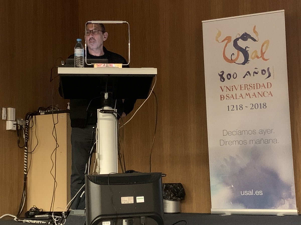ToniHurtado8's tweet photo. Happening now! Keynote lecture of ⁦@TKLABUK⁩ at the #CIC2022Meeting in Salamanca @CIC @ciberonc ⁦@CancerCSIC⁩ https://t.co/WILWyZDgL9