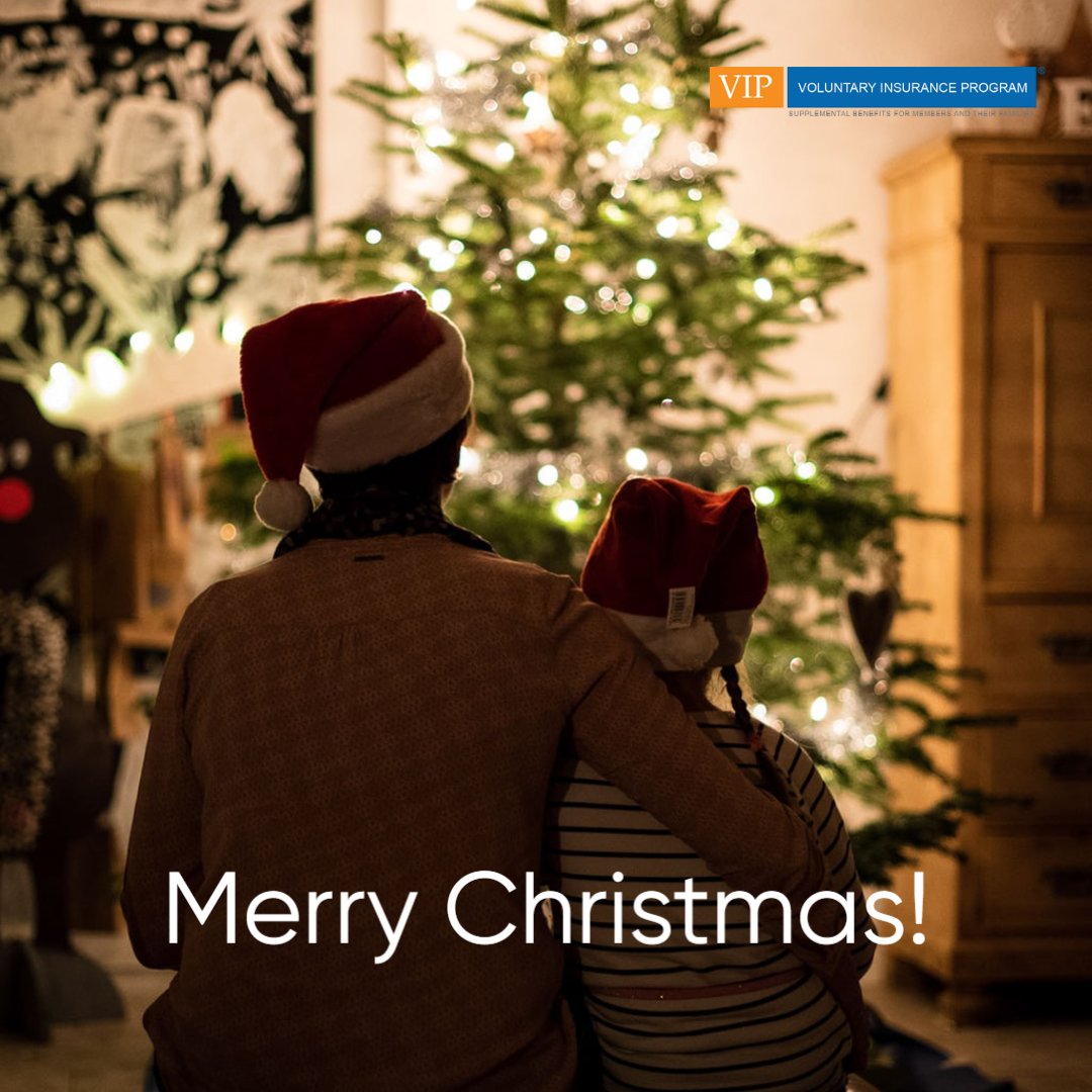 VoluntaryInsur1's tweet image. Wishing all those who celebrate a Merry Christmas from The Voluntary Insurance Program (VIP)! #myvipbenefits #insurancebenefits #VIPbenefits #voluntaryinsuranceprogram