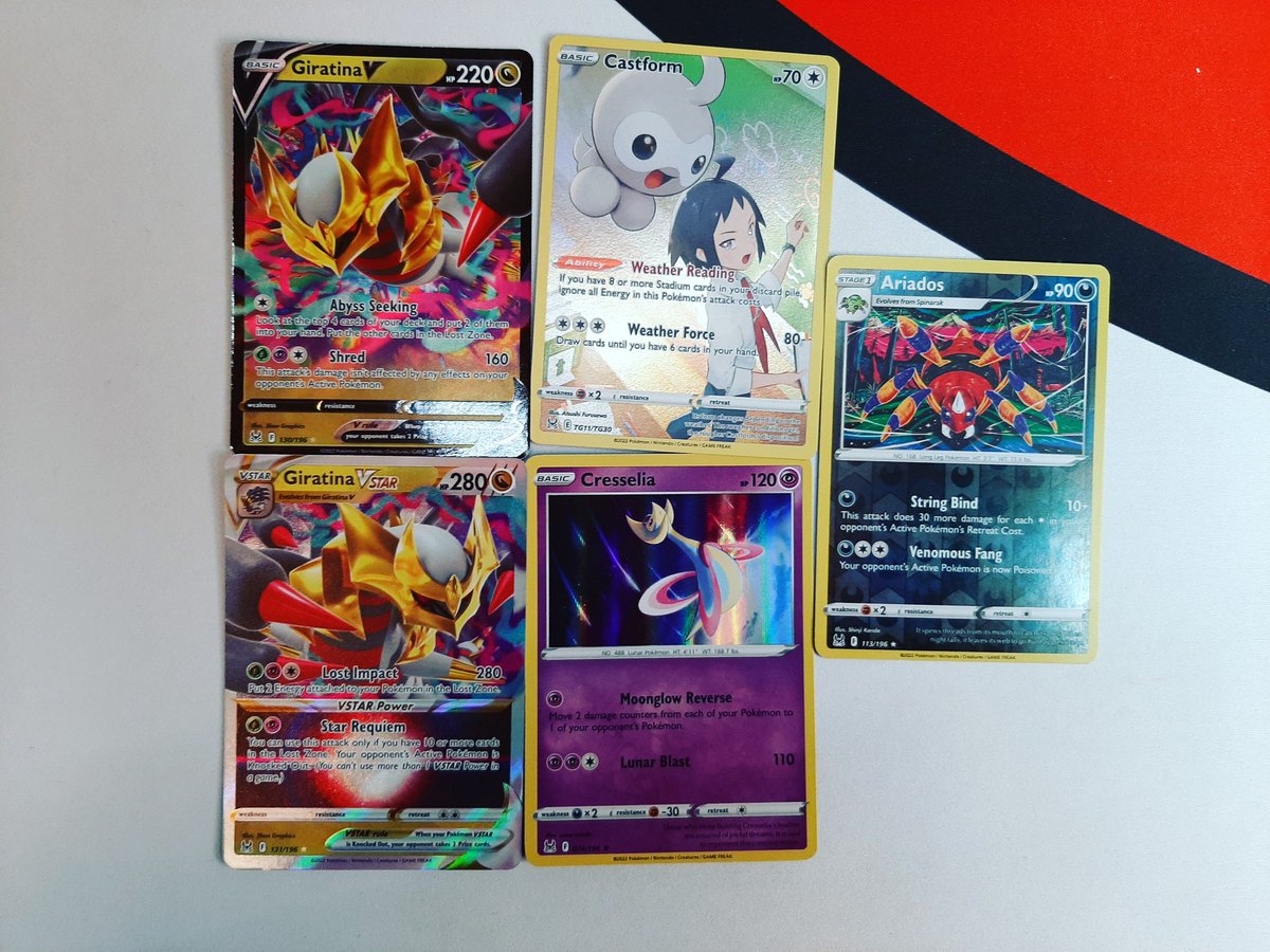 1on1cards's tweet photo. Pulls from last night's Pokemon Giveaway and Opening!! To enter the giveaway be subscribed,  like the video, and comment your favorite card pulled in the video. Check it out here:

https://t.co/0DkruyppPA

#1on1cards #pokemon #tcg #giveaway #opening #lostorigin https://t.co/hMC4cU6m6I