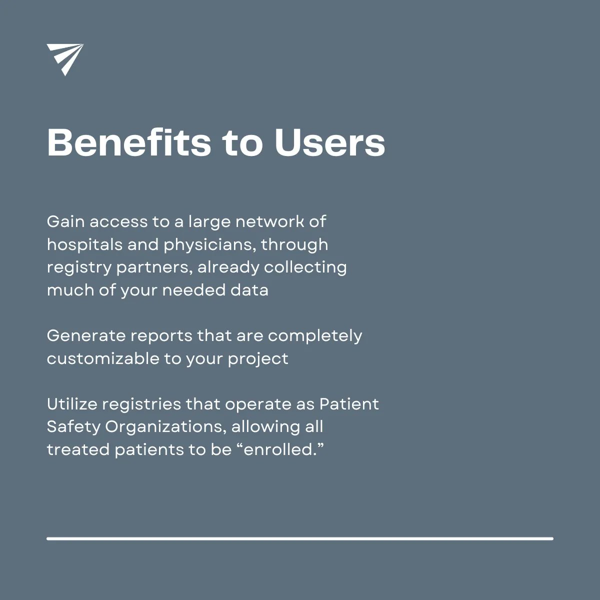 FivosHealth's tweet image. Explore the benefits of Fivos Data Services for medical device manufacturers— buff.ly/3AivWZg. #rwd #registrydata