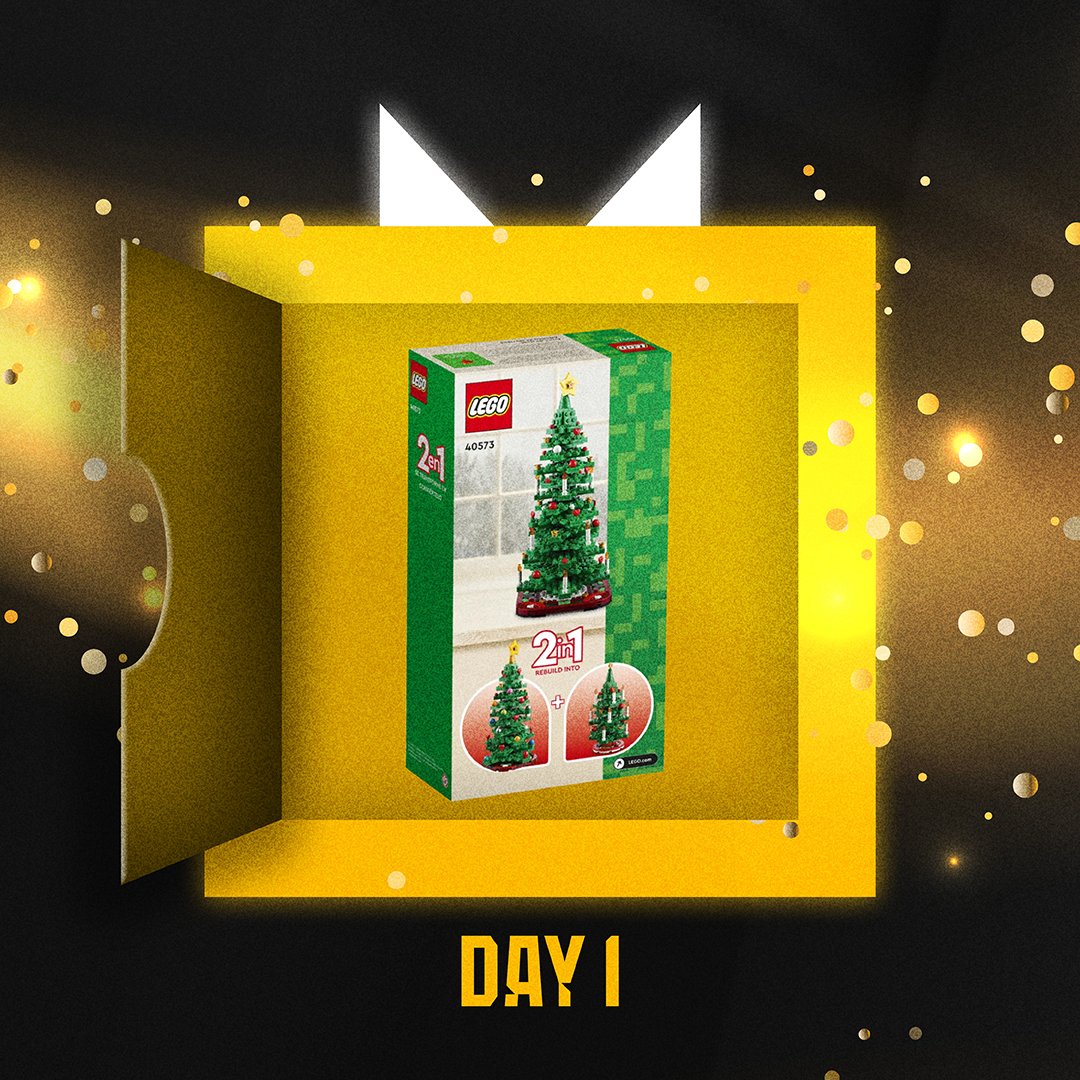 On the first day of Christmas the <a href="/Young_Wolves/">Young Wolves</a> team gave to me, a Christmas <a href="/LEGO_Group/">LEGO</a> tree! 🎄

To win our Day 1 prize, all you need to do is:

✨ Follow <a href="/Young_Wolves/">Young Wolves</a>
✨ Like this tweet
✨ RT with the hashtag #YW12DaysOfChristmas

Winner will be contacted directly on 02/12 🎅