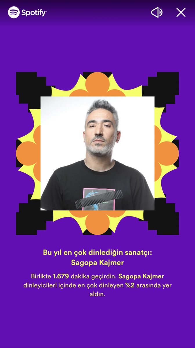 Ya en çok dinlediğim Sagopa olmasaydı. 😱
<a href="/Sagopakajmerrap/">Sagopa Kajmer</a> <a href="/SpotifyTurkiye/">Spotify Türkiye</a> #sagopakajmer