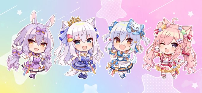 【告知】のりプロ全体曲『夢色パレット』SDイラストを担当させていただきました!3周年おめでとうございます! #のりプロ https://t.co/cLJdcg2LYs https://t.co/lvx8ingwTd 