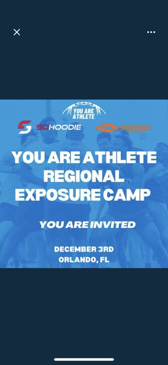 JustinJeanJr1's tweet photo. Thanks to @youareathlete for inviting me to your camp @ShockDoctor @DunbarHighFL https://t.co/qxoIvgwPZr