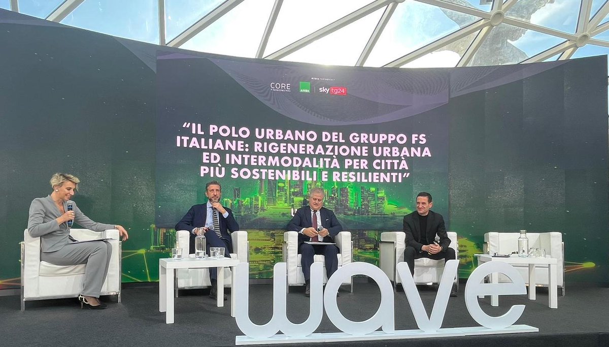 'Abbiamo avviato importanti riflessioni sul futuro delle infrastrutture e della #mobilità, rendendo centrali i concetti di intermodalità, efficienza, sicurezza, smart mobility e #sostenibilità'. G. Gregori, Chief Unit Infrastructures, al WAVE – La mobilità nella città sostenibile