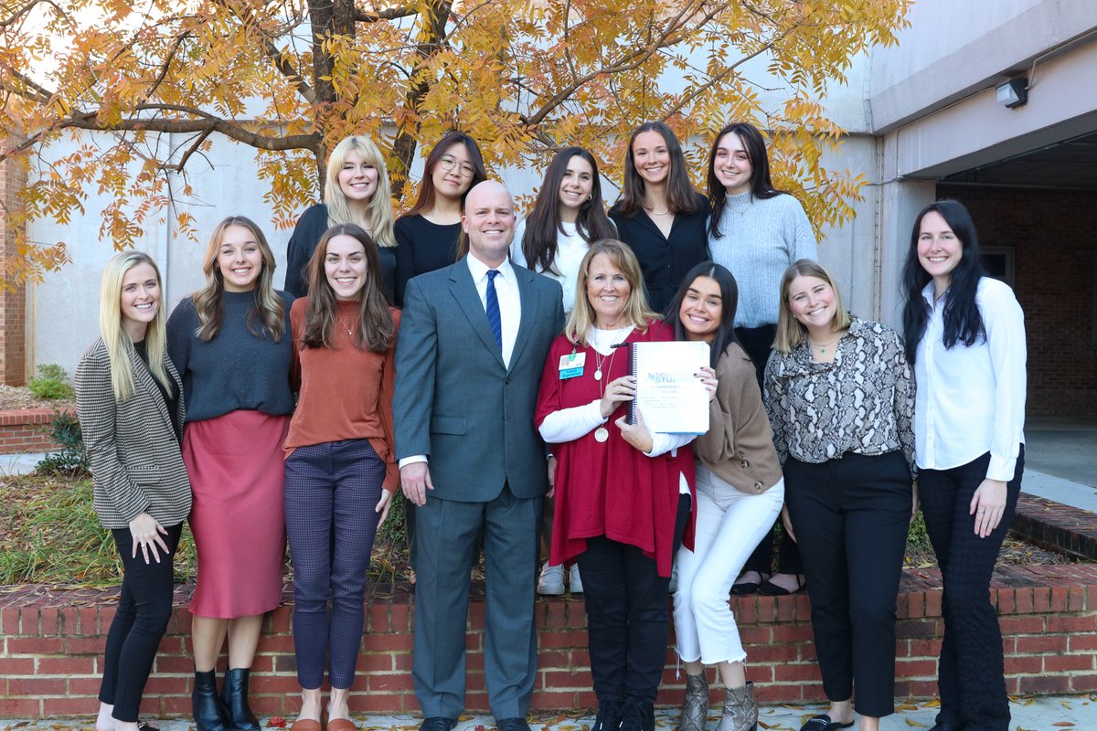 UGAGrady's tweet photo. It was a pleasure welcoming back alumnae Wendy Threatt (ABJ '81) and @aggrove (ABJ '20) of @RyanFoundation at @childrensatl yesterday. 

They attended the Seacrest Studios campaigns presentation given by students in @DavidClementson's class. https://t.co/WEWnFvtV1F