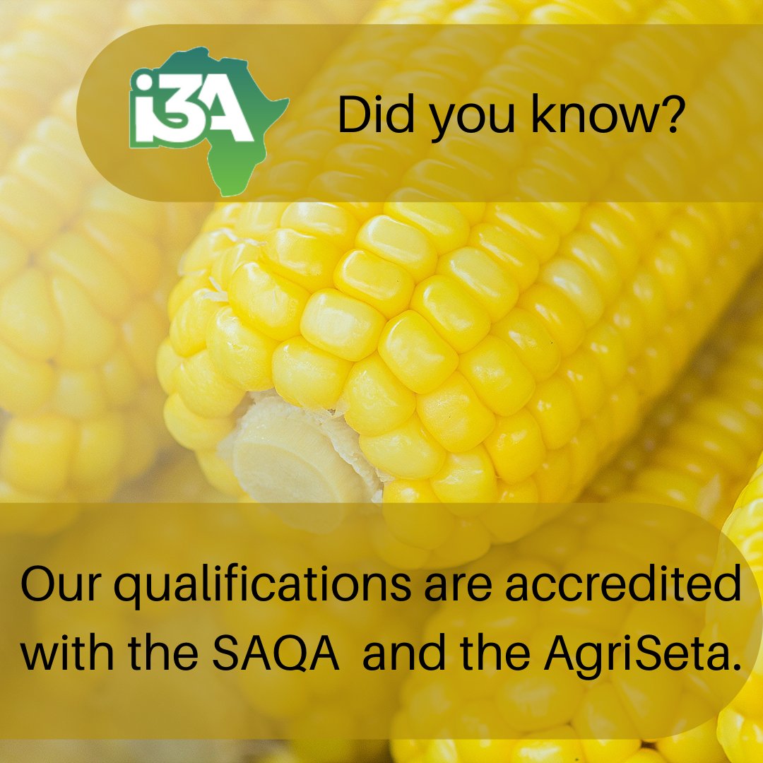 i3A_BFN's tweet photo. #DidYouKnow our qualifications are accredited with SAQA and AgriSETA? Choose an affordable qualification!
Learn more, visit: https://t.co/2Q1VQseUrL
#students #agriculture #farming  #elearning #studentlife #applicationsopen https://t.co/aLaTvpEujj
