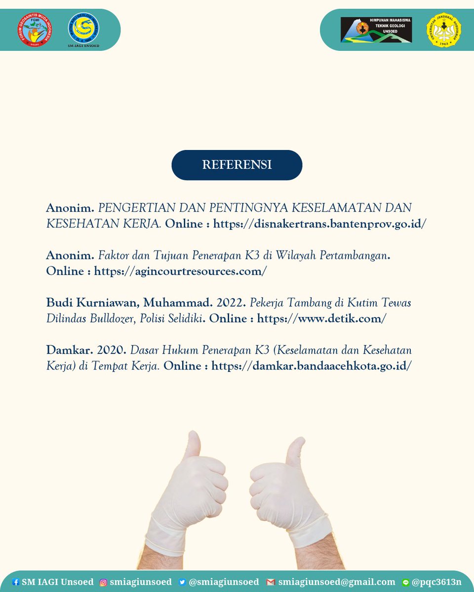 SMIAGIUnsoed's tweet photo. Selamat membaca!

___________________
SM-IAGI UNSOED 2022

#iagi
#smiagi
#smiagiunsoed #safetyfirst #k3 https://t.co/E9TFeJX4gQ