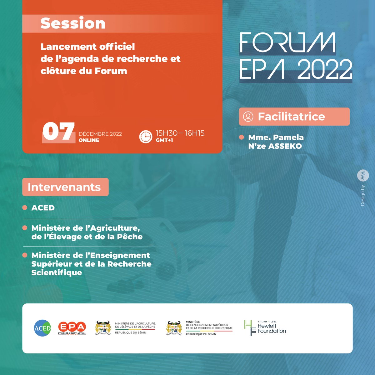 One of the most important session of the #ForumEPA2022. We will be launching the #Benin #ResearchAgenda on #FoodSecurity &amp; #Nutrition together with the Government.