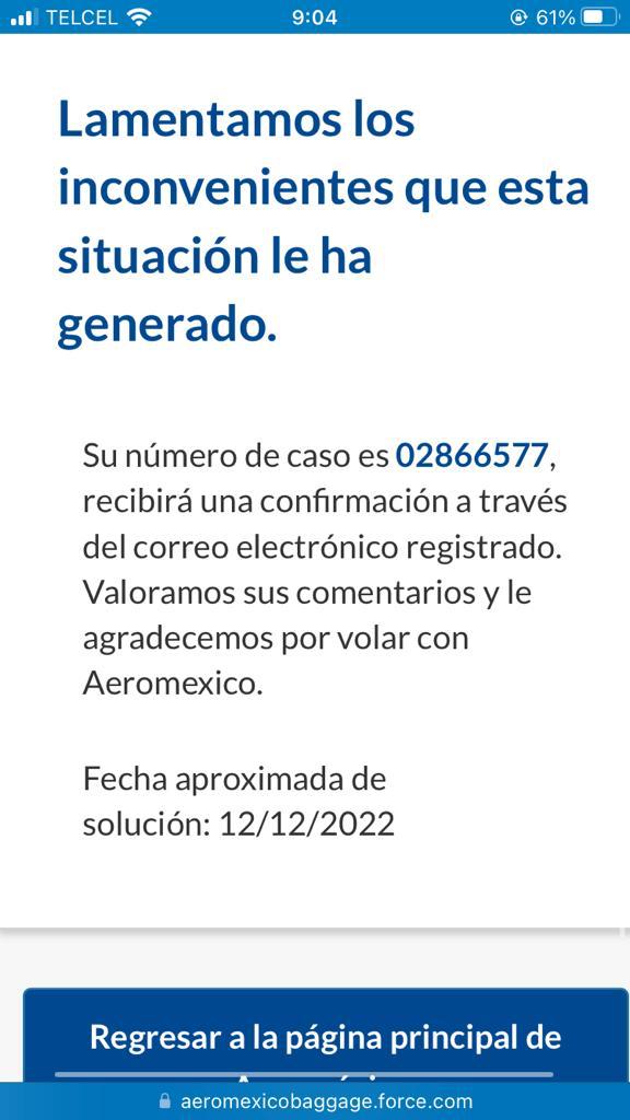 20Pesi's tweet photo. @Aeromexico @Aeromexico para esto me pides mi información para darme una respuesta hasta el 12 de diciembre, necesito una compensación ahora ya que no llegue a mi reunión de negocios ayuda @Profeco https://t.co/4Ih0k7muLN