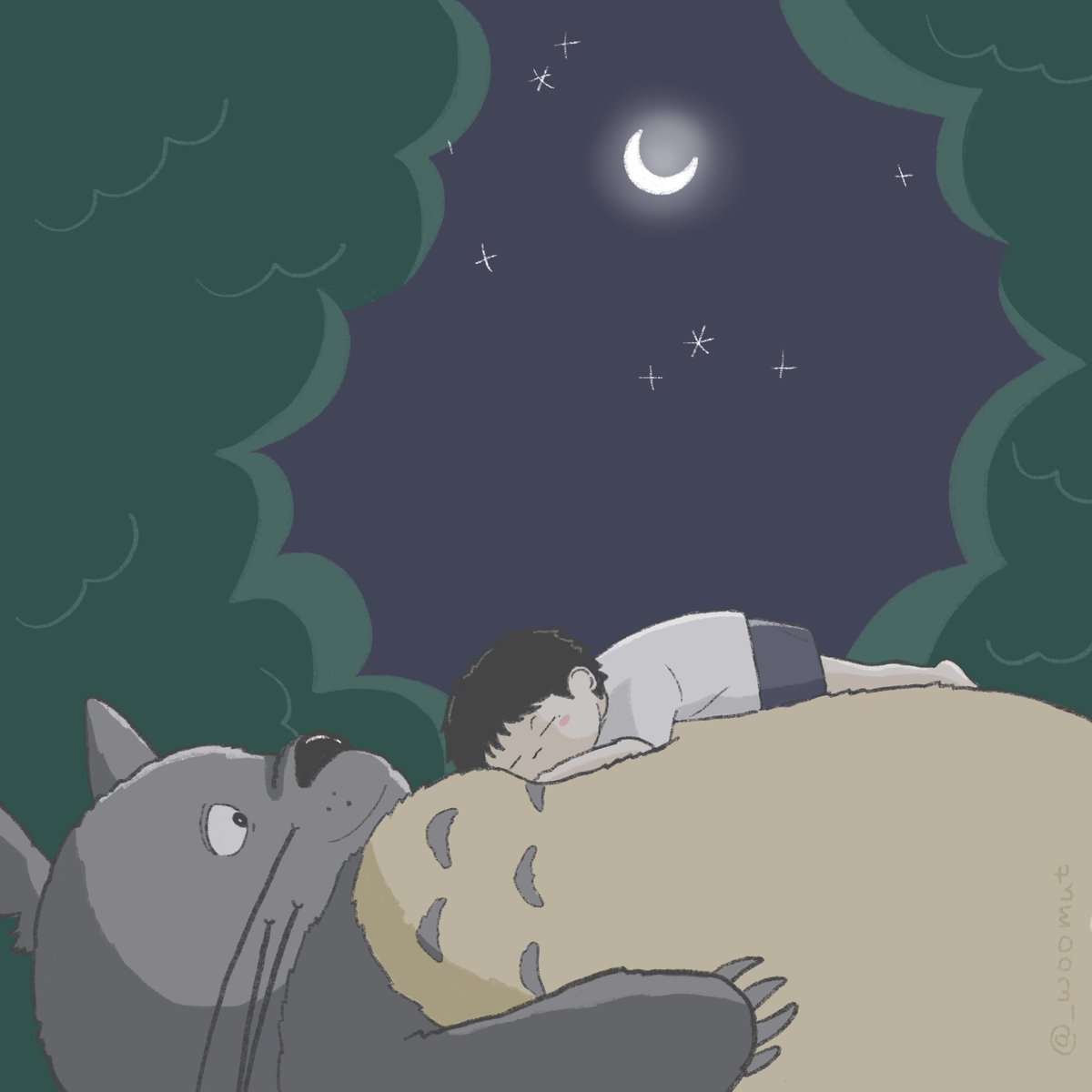 우지에게 좋은 밤만 주어지길✨