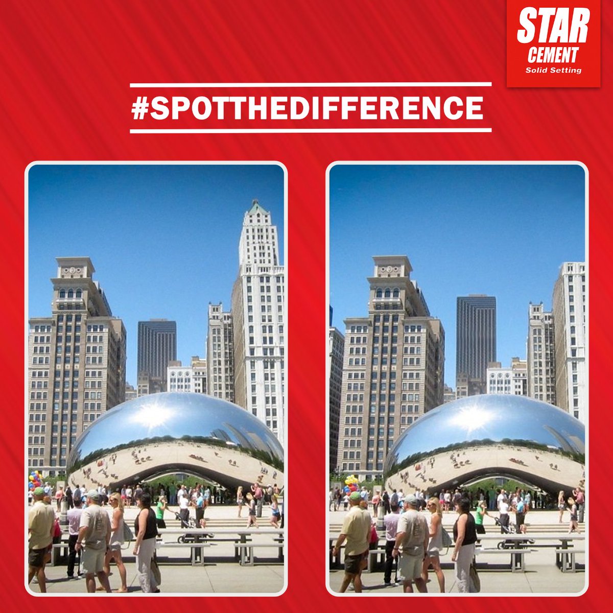 StarCementKol's tweet photo. Point out the differences between these two pictures.
#FunGames #SpotTheDifference #StarCement #SolidSetting https://t.co/i8Zt5pCST8