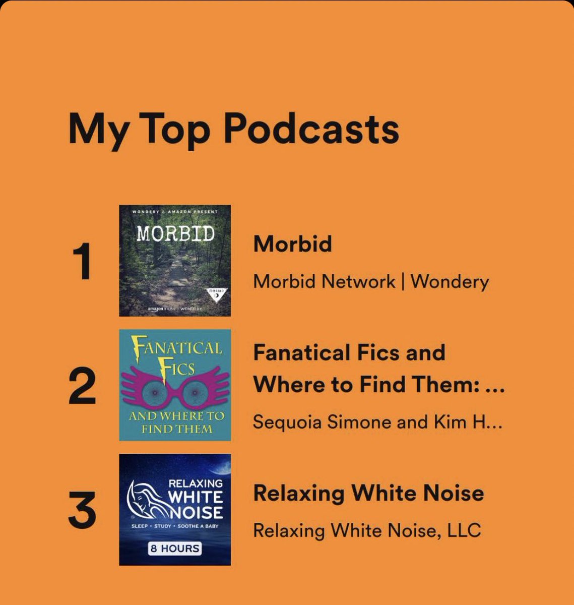 <a href="/FanaticalFics/">Fanatical Fics</a> <a href="/AMorbidPodcast/">Morbid Podcast</a> this just describes my personality so well.