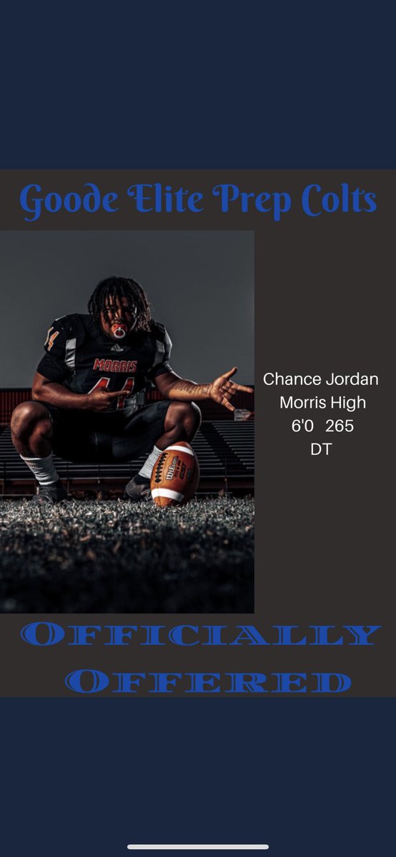 after a good talk with <a href="/marqucee/">Marqucee D Richardson</a> blessed to receive 7th offer from @GoodeElitePrep #AGTG