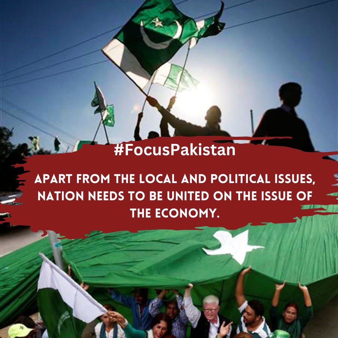 SK9ONE's tweet photo. The foremost issue of Pakistan is its economy. People of Pakistan should think and work for building its economy.
#FocusPakistan
#JusticeForPakistani
#Karachi
#ISPR #PakistanZindabad https://t.co/DmTwHPdI9h