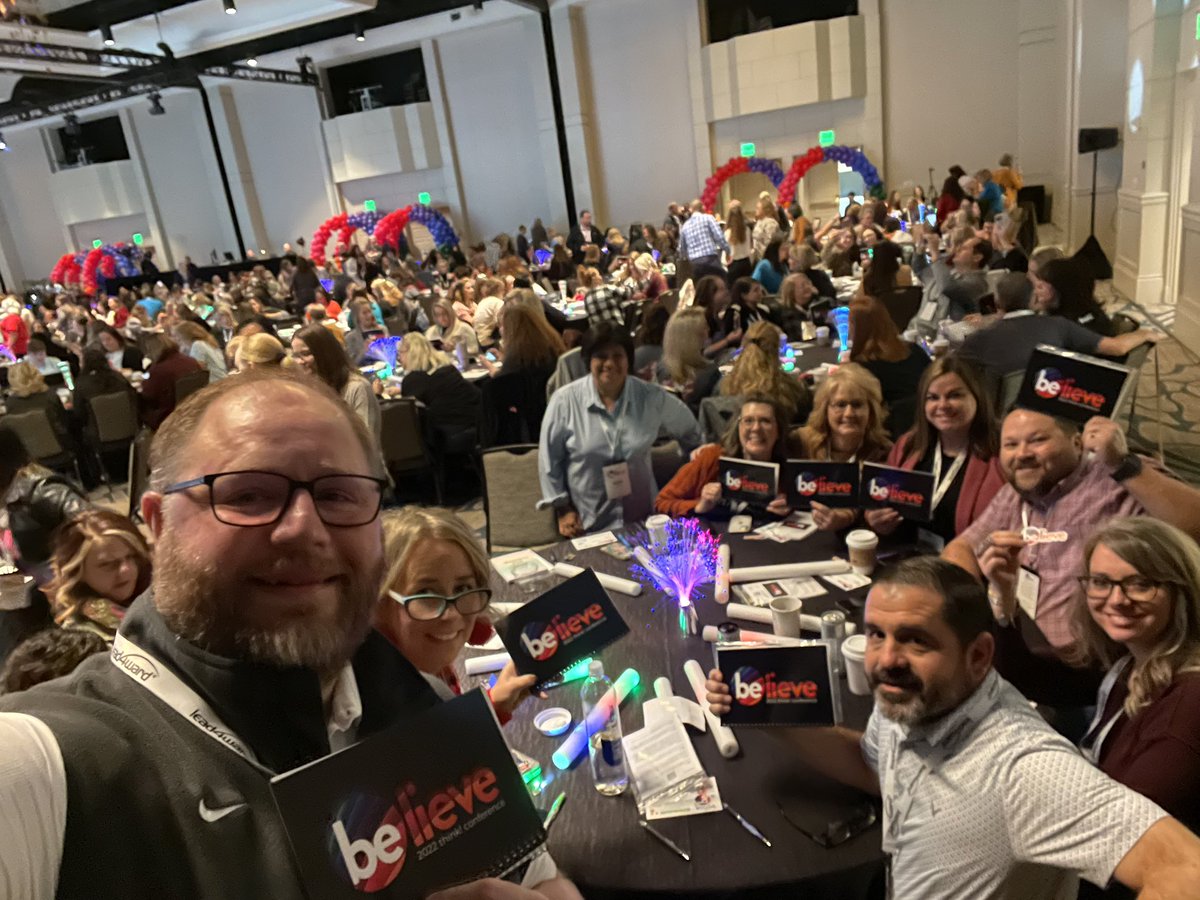 yoyotexas's tweet image. ⁦CanyonISD is ready to learn from ⁦@lead4ward at the 2022 Think! ⁩conference #believe4kids #think22 ⁦