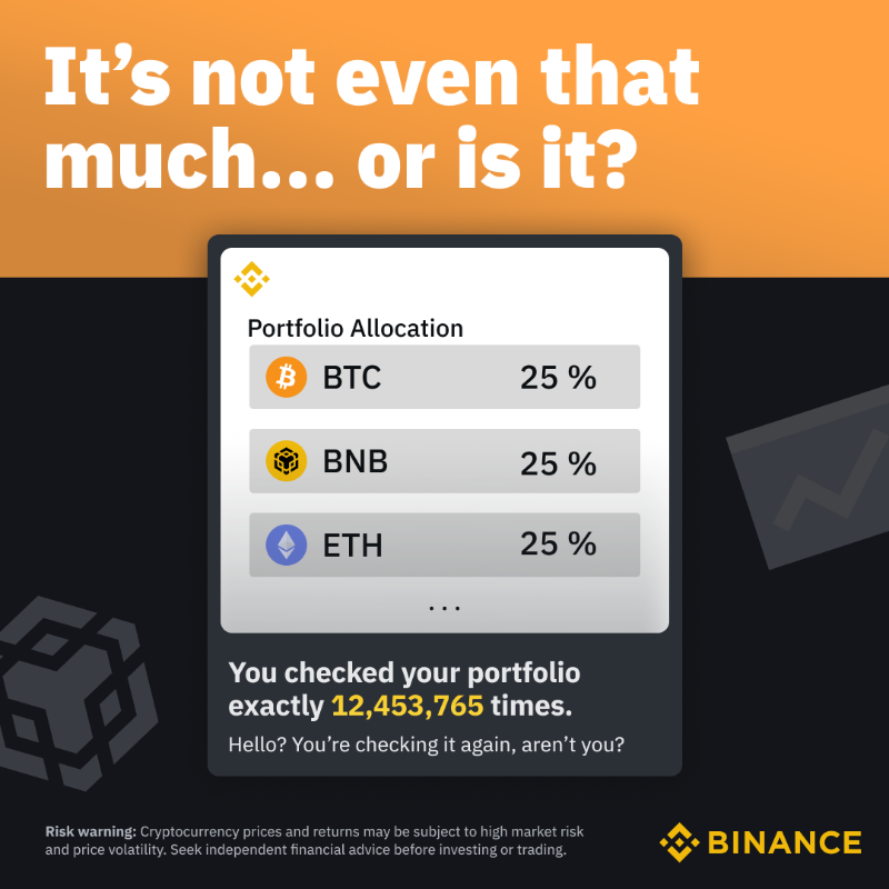 binance's tweet photo. Forget #SpotifyWrapped, here's your crypto life wrapped up in a few pictures.

Which crypto personality would you get?