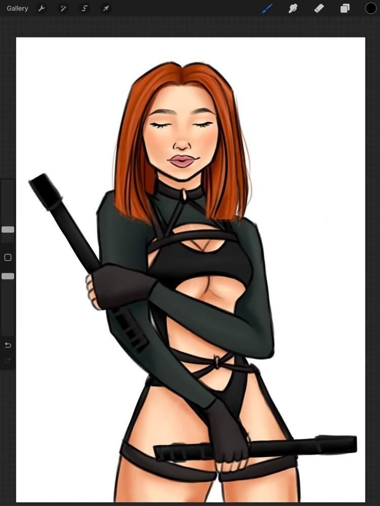 savvyawe's tweet photo. Will be bringing some more spice here. Here's a spicy Nat for you today #BlackWidow #digitalart #Marvel #marvelfanart https://t.co/zPO4wrhC6A