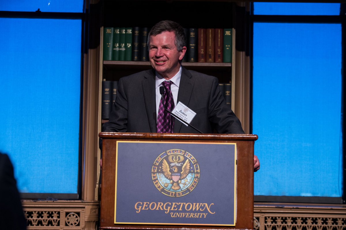 “It is with a heavy heart that I announce the sad news of the passing of Prof. Jim Reardon-Anderson, who through more than three decades of service to SFS represented the very best of our school." Read the full statement from SFS Dean <a href="/joelhellman_SFS/">Joel S. Hellman</a>: bit.ly/3EXn7F8