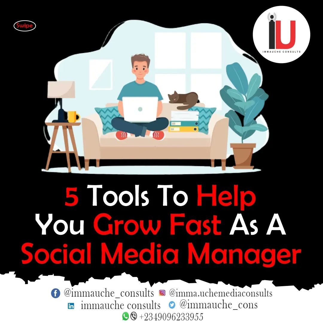 iucmedia_'s tweet photo. 5 Tools To Help You Grow Fast As A Social Media Manager.
.
.
.
.
#socialmediamanagers
#socialmediaexperts
#businessgrowthtools
#socialmediamarketingstrategy
#socialmediamanagement
#socialmediamanagementtraining
#socialmediamanagementservice
#socialmediamanagementcoach https://t.co/TohiQrUAVP