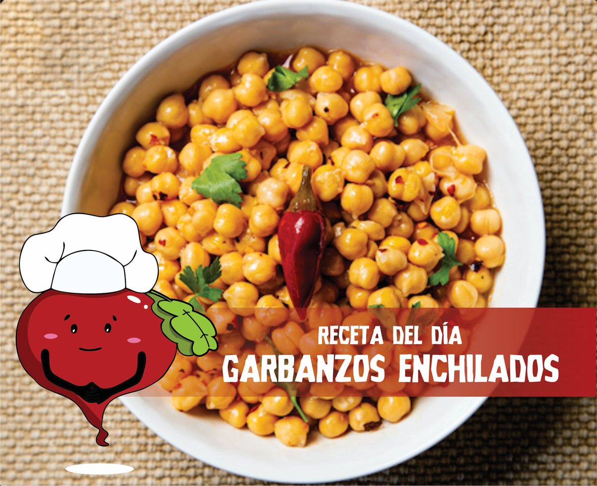 ¿Quieres una botanita? No tienes por qué sacrificar sabor al comer saludable. Prueba esta receta de garbanzos enchilados para tu lunch o para las tardes.
 
Encuentra la receta en:  heroesporlasalud.org/receta/garbanz…