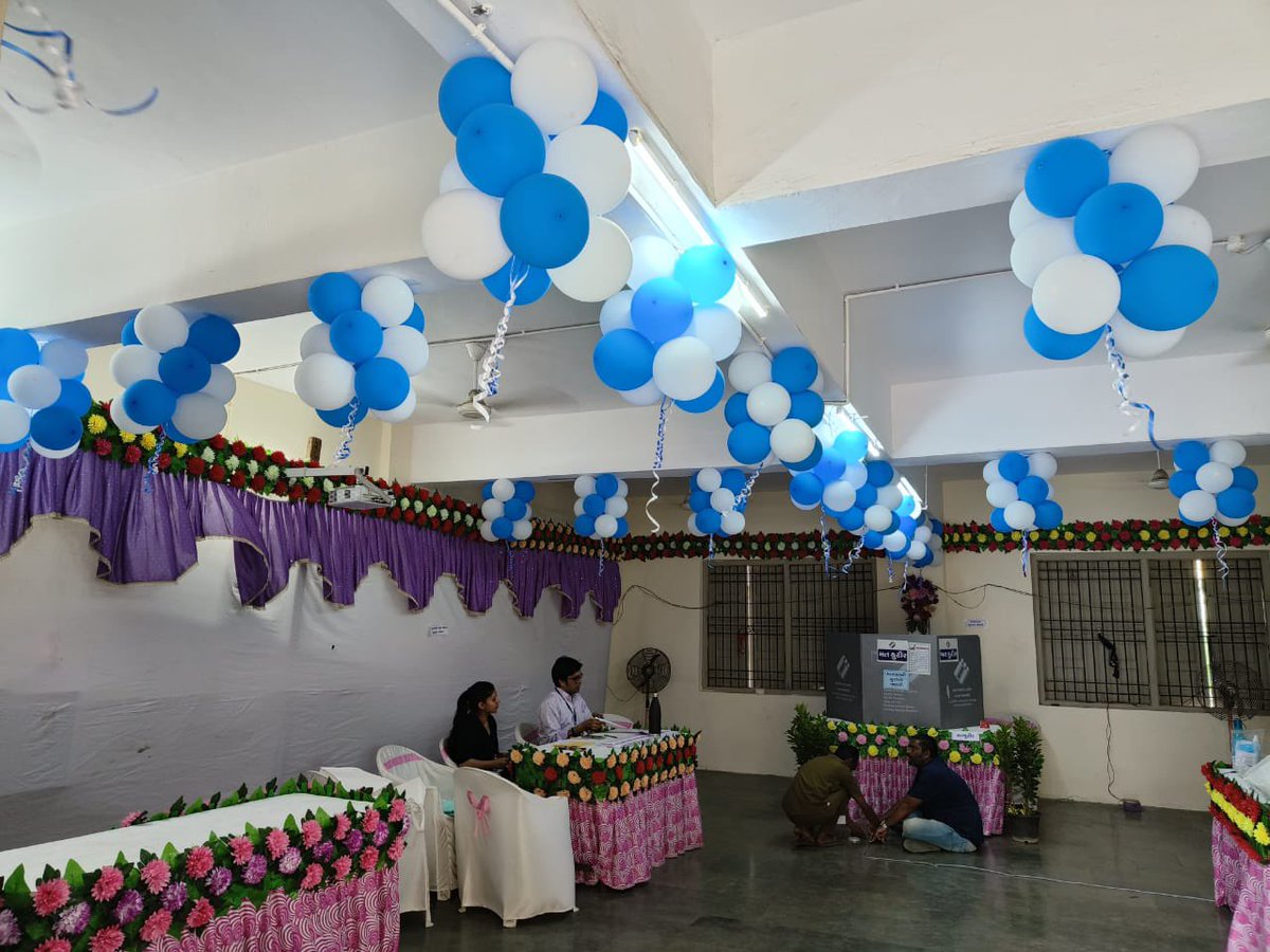 Vikram_Bhandari (@_vikramsinh_) on Twitter photo Polling station prepared on โEvery vote mattersโ theme to welcome voters to be part of this festival of democracy.
<a href="/collectorsurat/">Collector Surat</a> <a href="/CEOGujarat/">Chief Electoral Officer, Gujarat</a>
#GujaratElections2022ย #AVSAR #CEOGujarat #pollingstation #GujaratAssemblyPollsย #AssemblyElections Polling station prepared on โEvery vote mattersโ theme to welcome voters to be part of this festival of democracy.
<a href="/collectorsurat/">Collector Surat</a> <a href="/CEOGujarat/">Chief Electoral Officer, Gujarat</a>
#GujaratElections2022ย #AVSAR #CEOGujarat #pollingstation #GujaratAssemblyPollsย #AssemblyElections