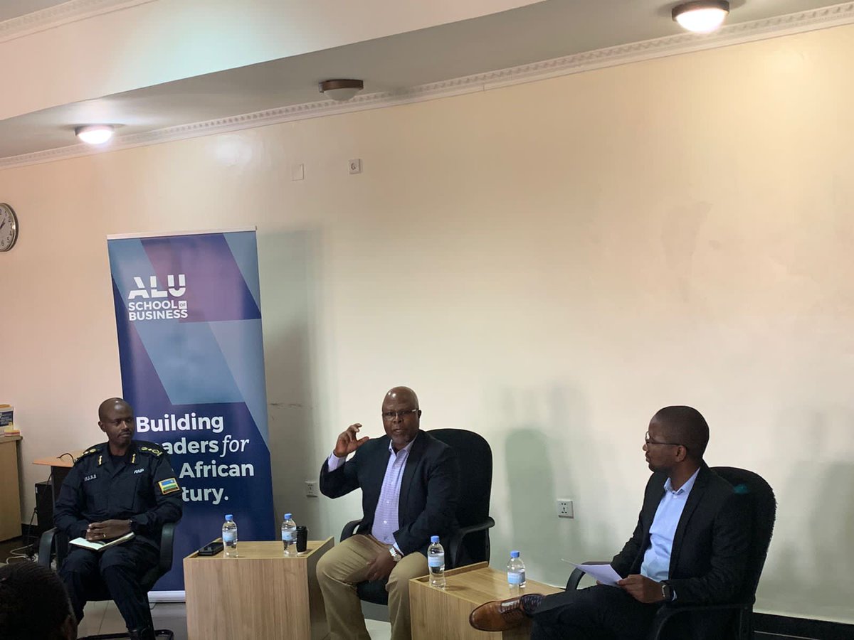 alueducation's tweet photo. We have the pleasure to train the second cohort of 35 Senior Commanders from 11 African countries in leadership together with @Rwandapolice(RNP).
Catch a glimpse of their orientation session officiated by our Provost, Dr. Nhlanhla Thwala, and CP Mujiji Rafiki.
#ALUConnect https://t.co/UC4YVGMHHc