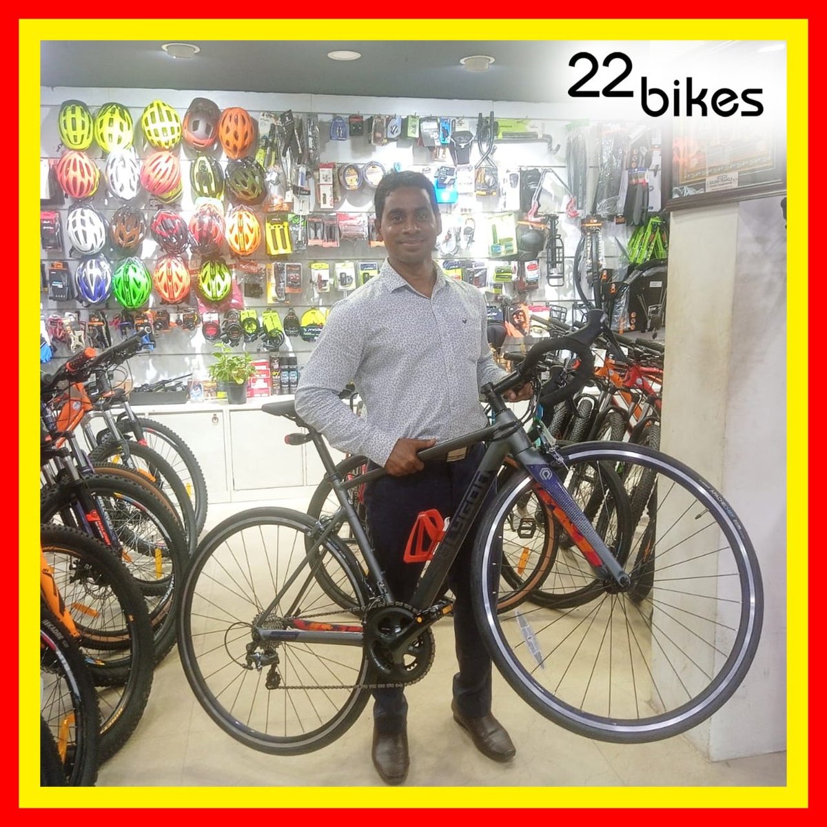 22_bikes's tweet photo. Congrats Doctor Bulu Nahak Sir for your all new Polygon Strattos Road bike.
#polygon #polygonstrattos #polygonbike #polygonindia #strattoss3 #strattos #22bikes #22bike #22bikesbbsr #22cycles #22cycle #roadbikelife #roadbikelove #roadbikeloversπ΄πΌββοΈ #roadbikelovers https://t.co/V5oUrmEGNH