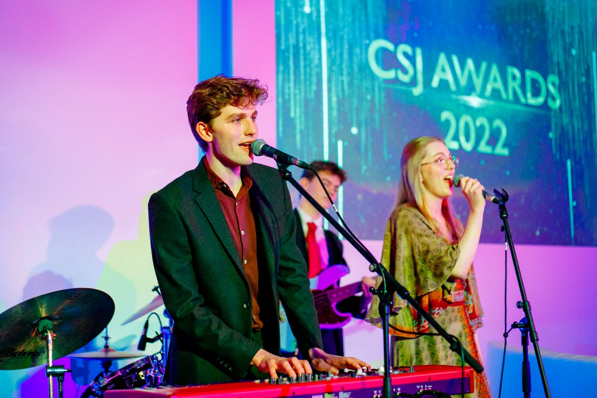songacademyUK's tweet photo. Song Academy ambassador #JoshuaShea in action at the @csjthinktank awards, celebrating the amazing work of grassroots frontline charities. Honoured to be part of this special event. We are huge supporters of CSJ work to put social justice at the heart of British politics. https://t.co/4JFFOnXfkB