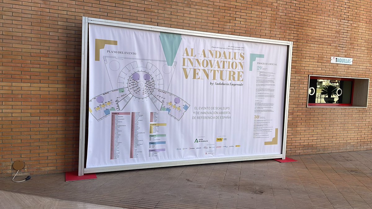 📍 Hoy estamos en el <a href="/AAndalus_IV/">Al Andalus Innovation Venture</a>, un #evento en el que la innovación es protagonista. Todo nuestro equipo, liderado por Pedro González Blanco, director de <a href="/ZelnovaZeltia/">ZelnovaZeltia</a>, está en el evento presentando su programa #VentureClient.