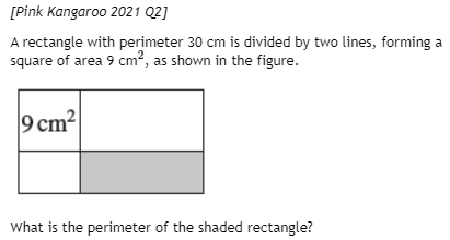 HoneywillTim's tweet photo. I just saw this Pink Kangaroo question (UKMT) thanks to Dr Frost.
I quite like it! https://t.co/tkIkAqpvA7