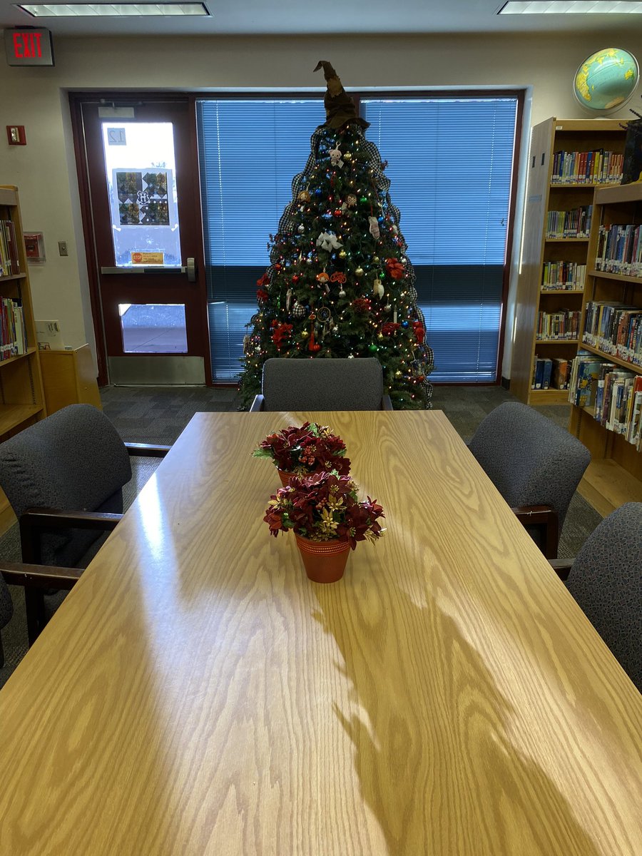 NRodriguez_LMS's tweet photo. Itβs beginning to look like a Harry Potter Christmas @ESerna_PK8 . #SISD_Libraries @Sparks_Interest #Librarybrags https://t.co/1pY3cyfnaQ
